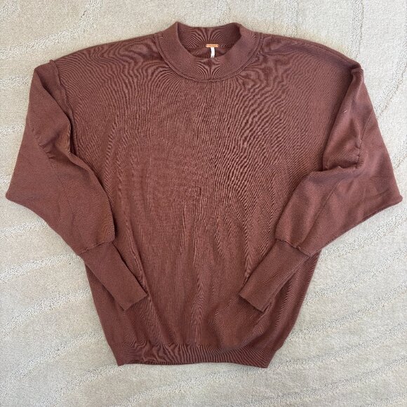Free People Mockneck Pullover - Picture 1 of 3